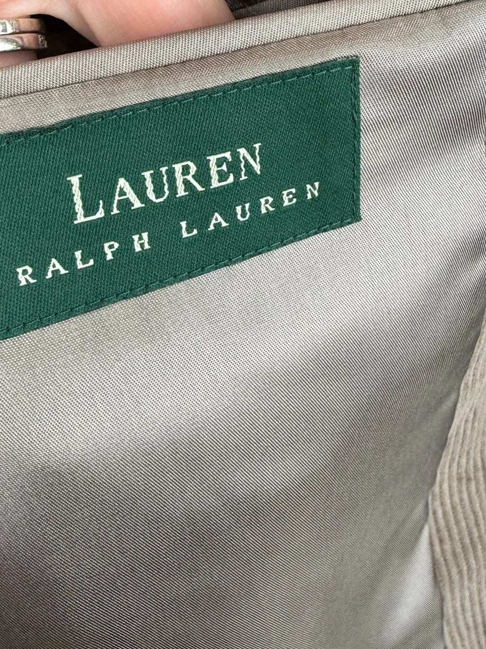 Vintage Lauren Ralph Lauren Men’s Corduroy Blazer Tan Brown 40L